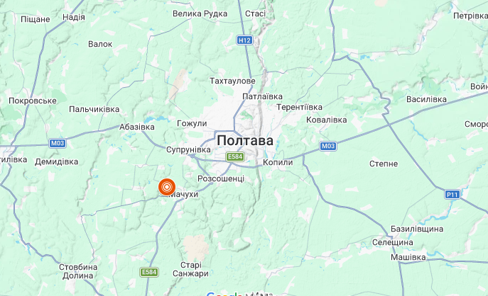 Уночі на Полтавщині зафіксували землетрус